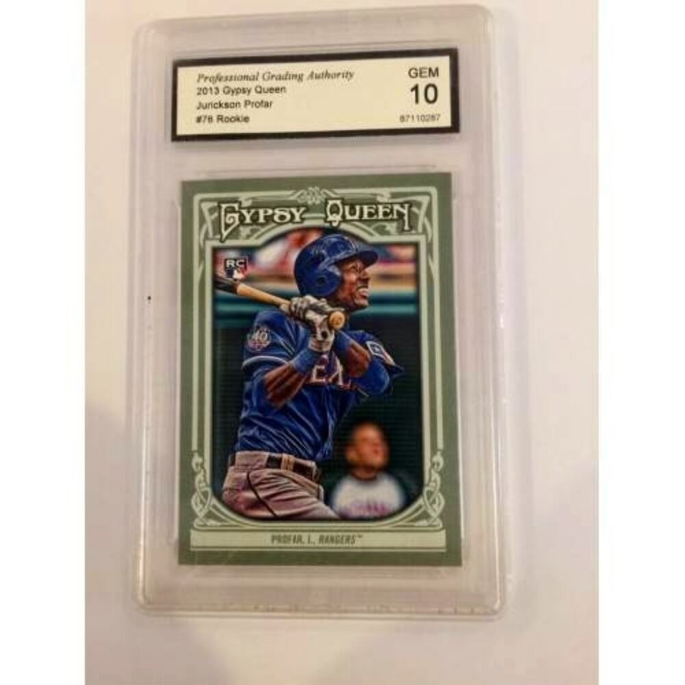 2013 Gypsy Queen Jurickson Profar Texas Rangers #76 PGA Graded GEM 10 (MISC1)